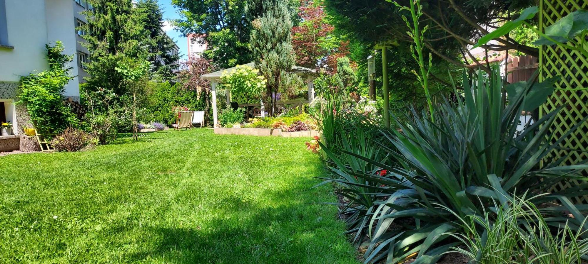 Appartement Hidden Gem Garden à Cracovie Extérieur photo